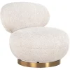 Richmond Draaifauteuil Jace Lovely Crème