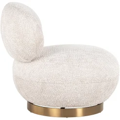 Richmond Draaifauteuil Jace Lovely Crème