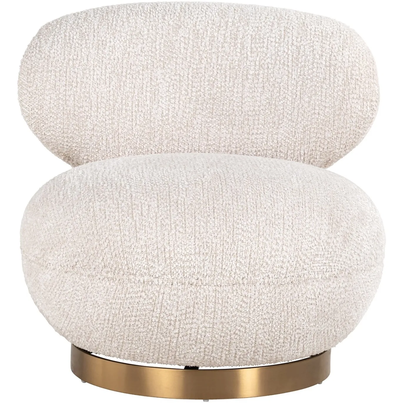 Richmond Draaifauteuil Jace Lovely Crème