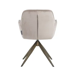 Richmond Draaistoel Aline Velvet Khaki