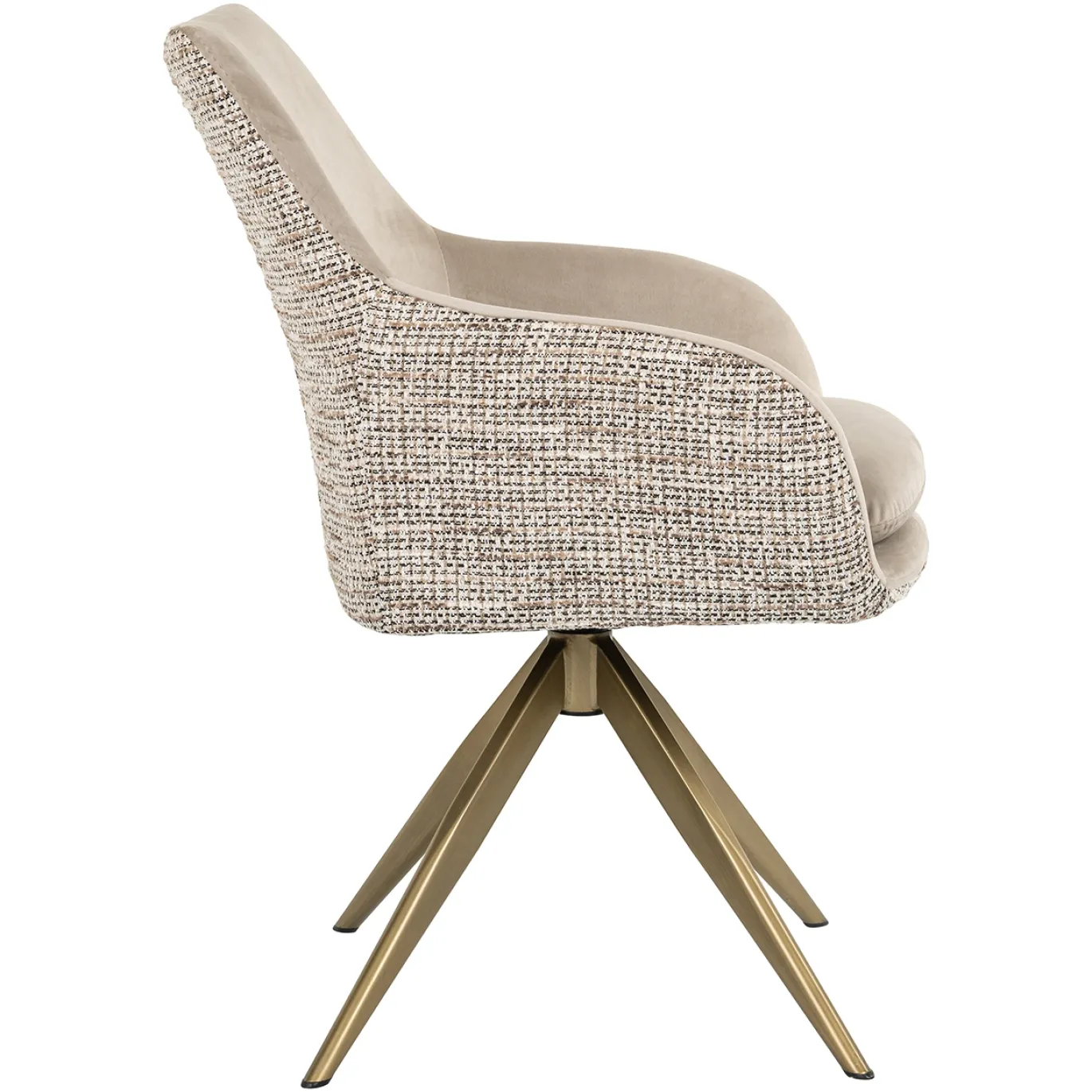 Richmond Draaistoel Lisonne Trendy Naturel
