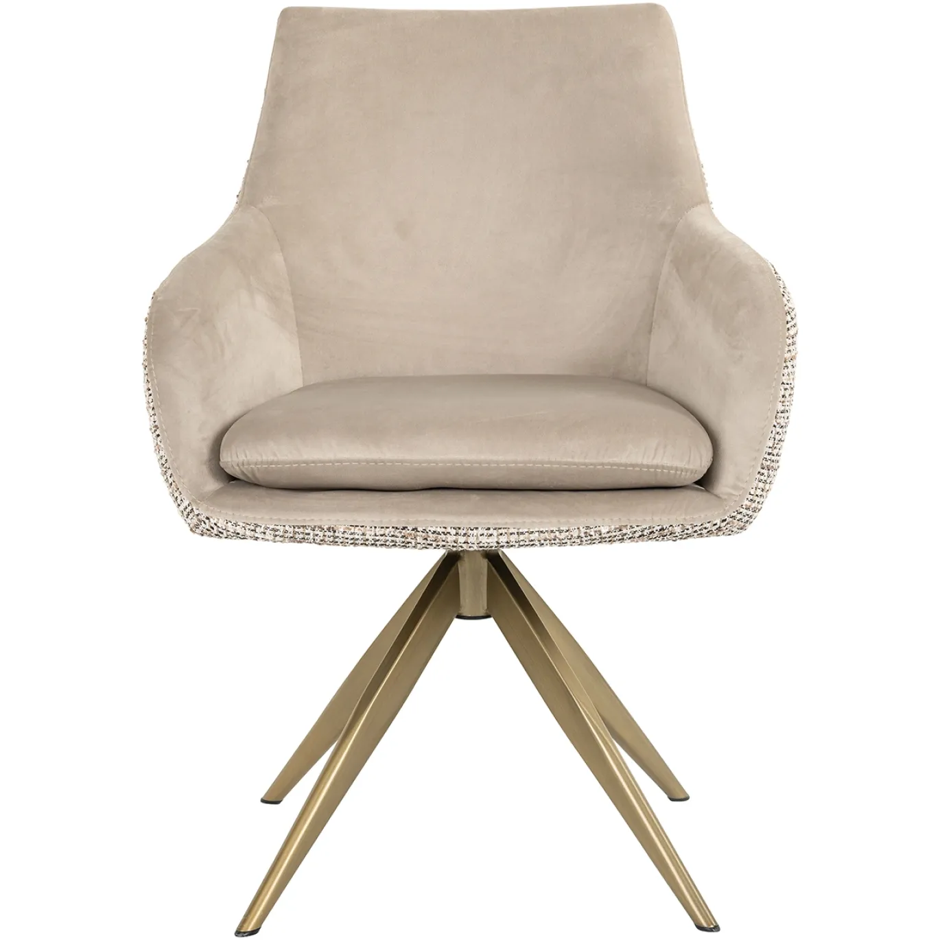 Richmond Draaistoel Lisonne Trendy Naturel