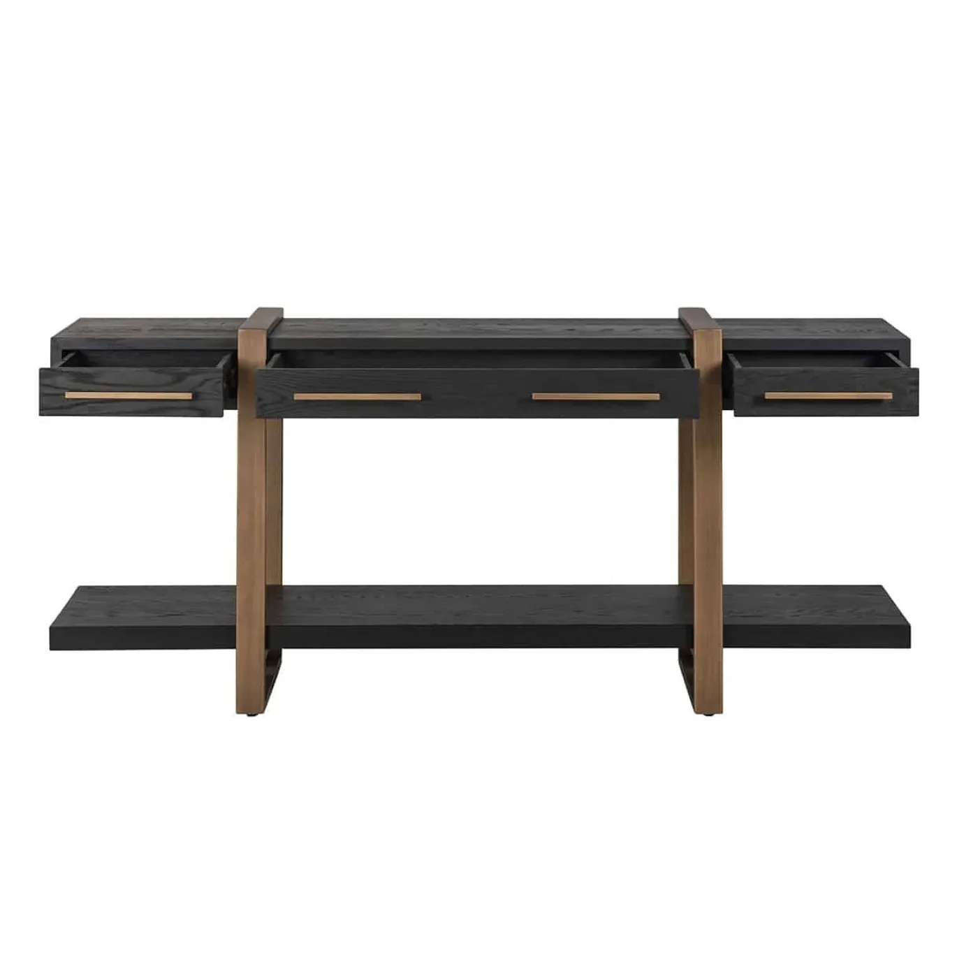 Richmond Dressoir Cambon 3-Laden Dark Coffee