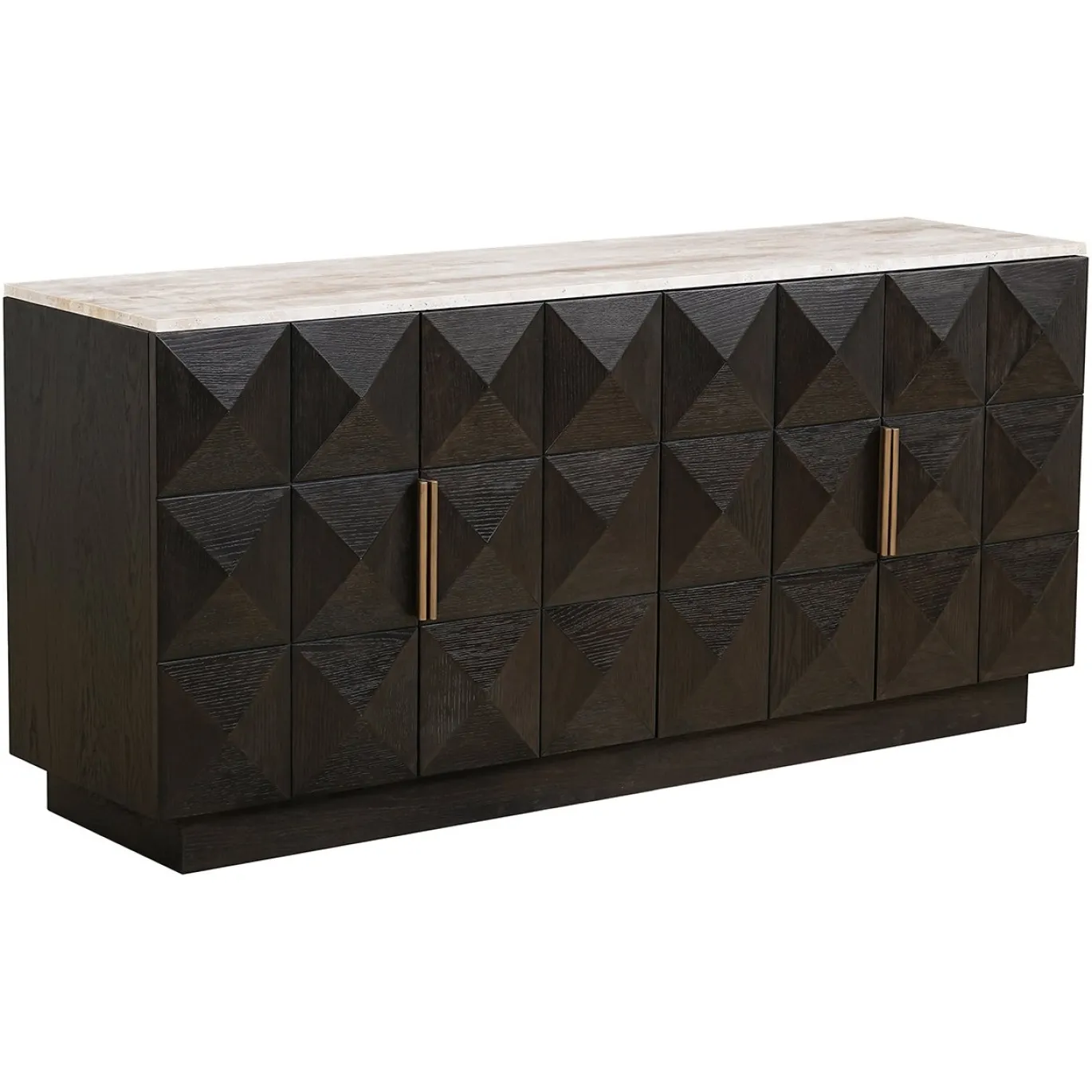 Richmond Dressoir Claremont Bruin 170cm