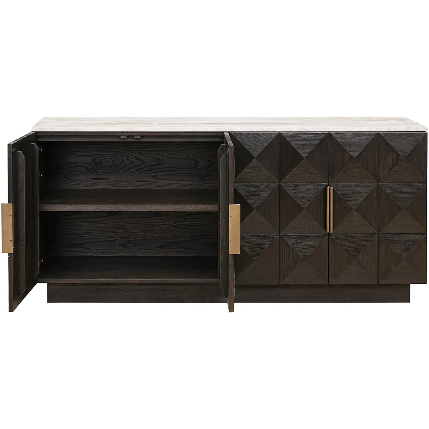 Richmond Dressoir Claremont Bruin 170cm