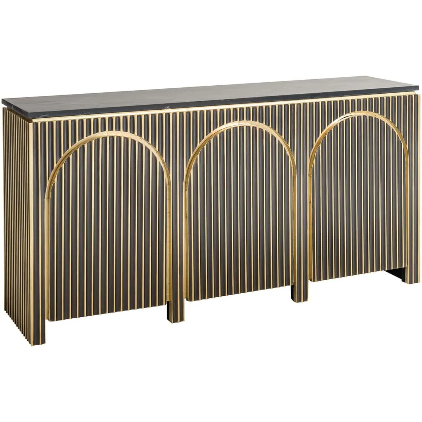 Richmond Dressoir Les Arcs Brass 160cm
