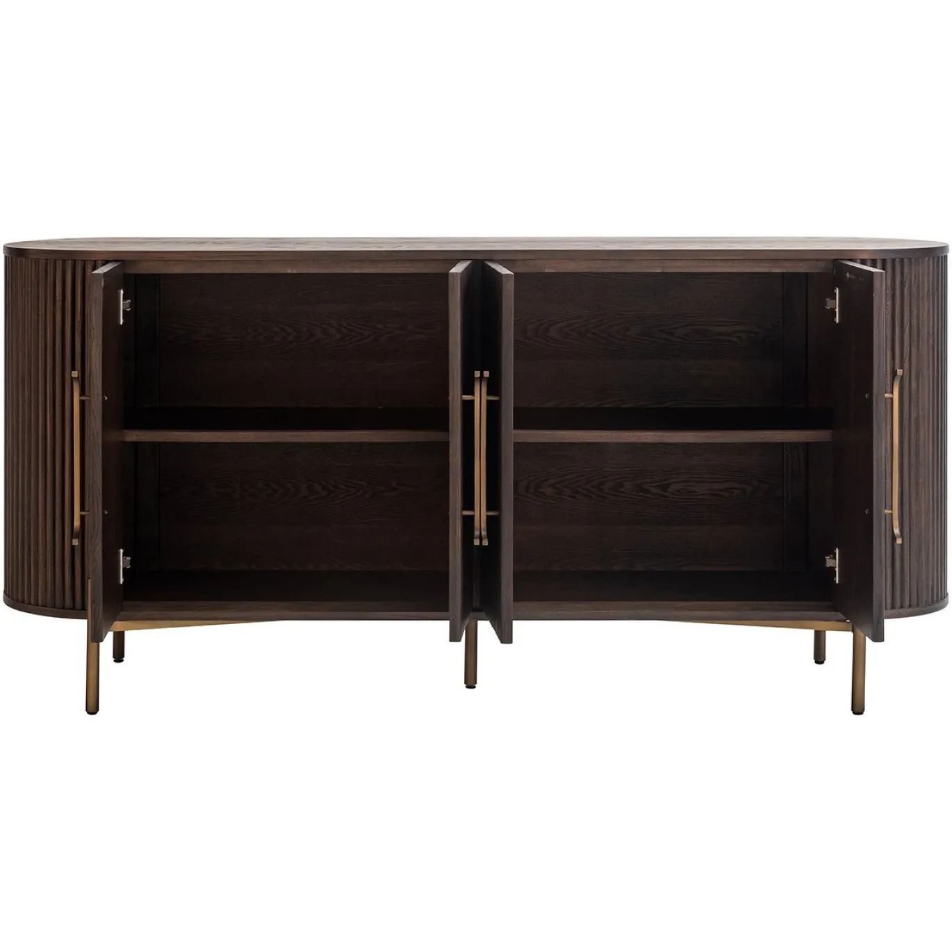 Richmond Dressoir Luxor 4-Deurs Bruin