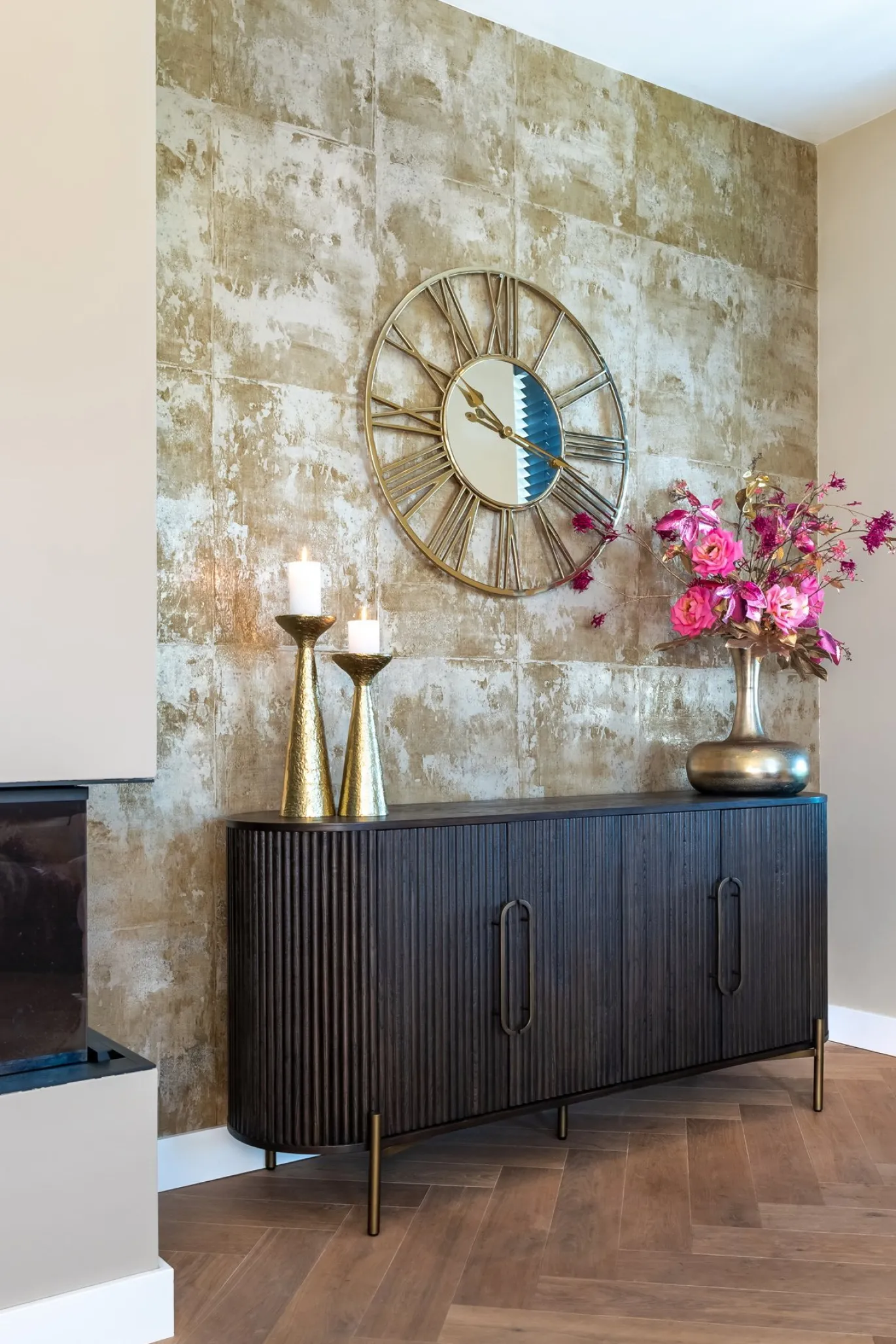 Richmond Dressoir Luxor 4-Deurs Bruin