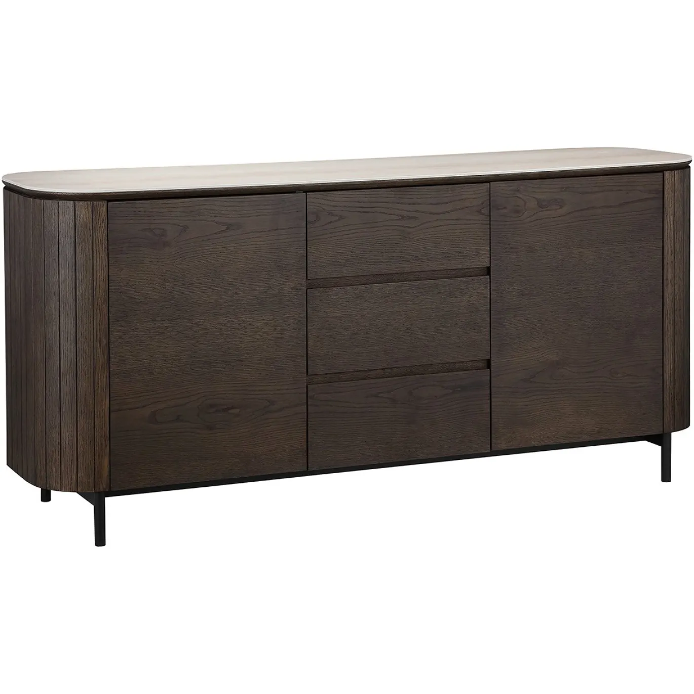 Richmond Dressoir Ritz Beige/Bruin 180cm