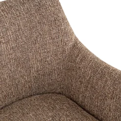 Richmond Eetkamerstoel Aldo Bruin Tweed Draaibaar