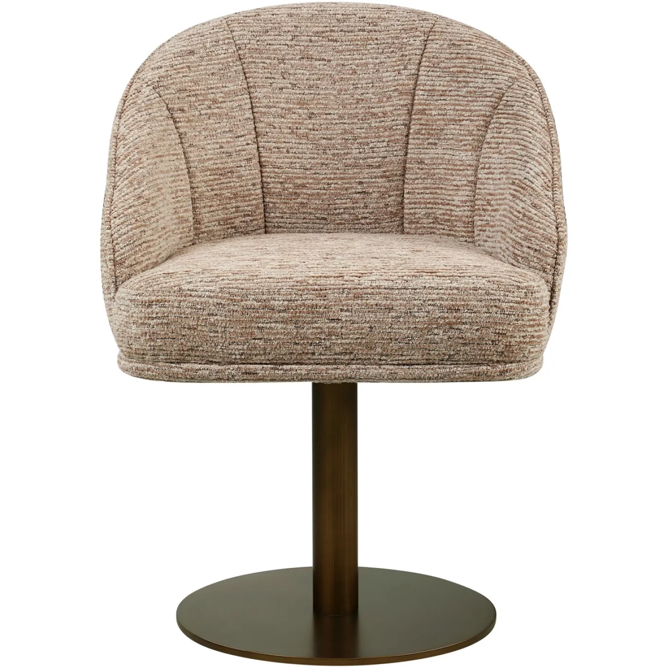Richmond Eetkamerstoel Beverly Beige/Bruin Draaibaar