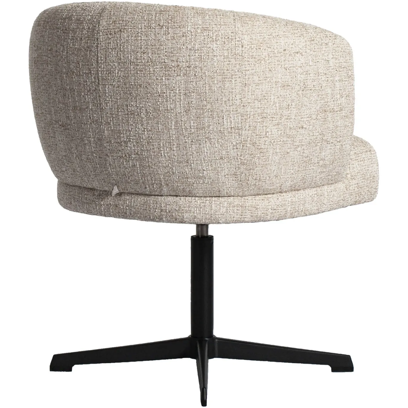 Richmond Eetkamerstoel Dinan Cream Tweed Draaibaar
