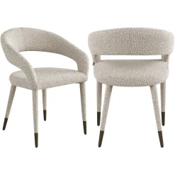 Richmond Eetkamerstoel Gia Naturel Chunky