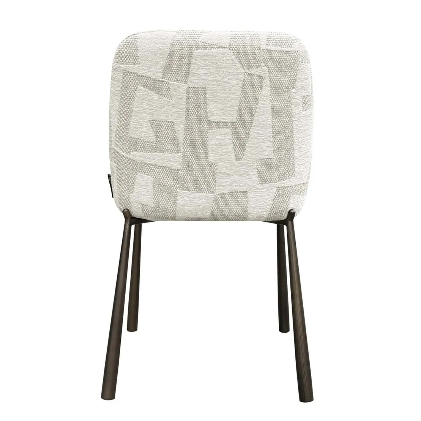Richmond Eetkamerstoel Lana Beige Graffic Set van 2