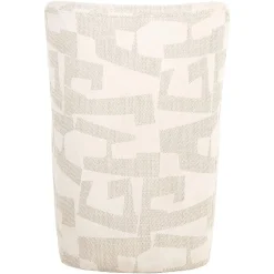 Richmond Eetkamerstoel Lorain Beige Graffic met Wieltjes