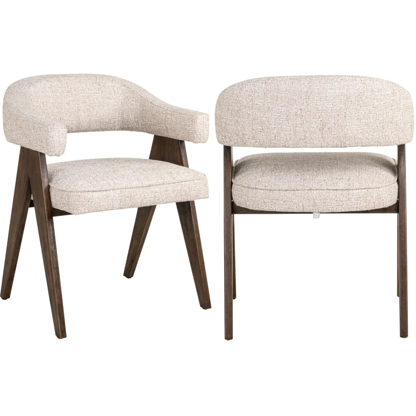 Richmond Eetkamerstoel Mori Cream Tweed