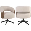 Richmond Eetkamerstoel Pollux Lodge Beige/Walnoot