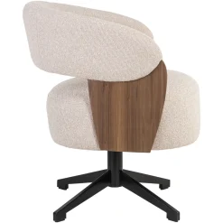 Richmond Eetkamerstoel Pollux Lodge Beige/Walnoot