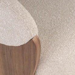 Richmond Eetkamerstoel Pollux Lodge Beige/Walnoot