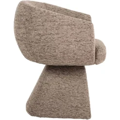 Richmond Eetkamerstoel Quiriro Mokka Linear Swivel