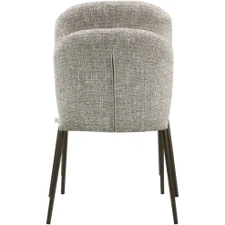 Richmond Eetkamerstoel Stacker Earth Tweed Fire Retardant Set van 2