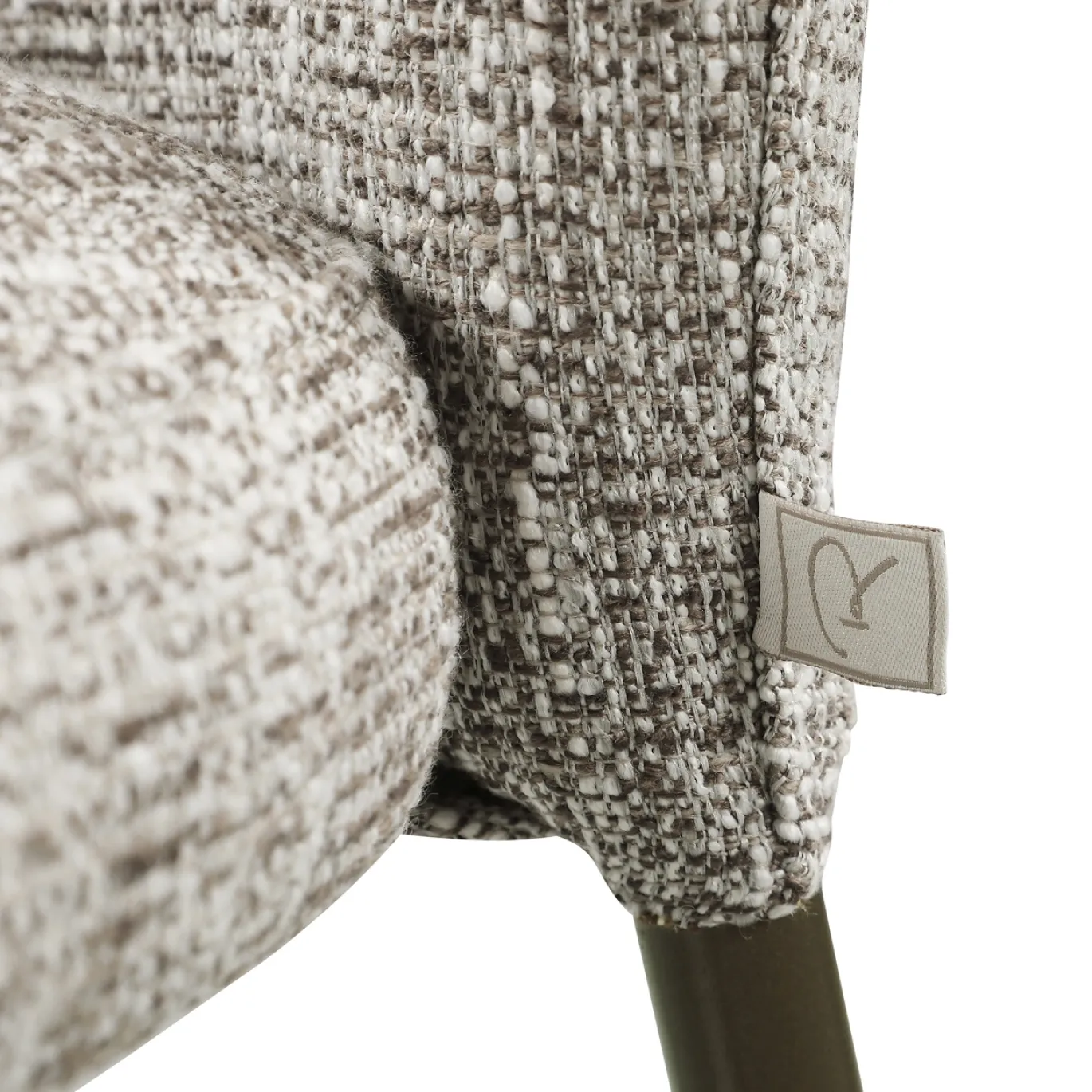 Richmond Eetkamerstoel Stacker Earth Tweed Fire Retardant Set van 2