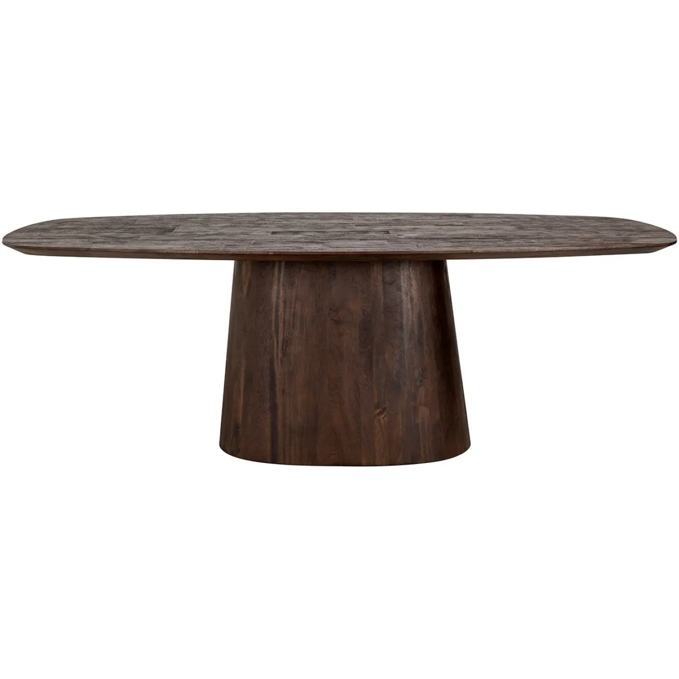 Richmond Eettafel Alix Deens Ovaal Mangohout Donkerbruin 230cm