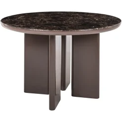 Richmond Eettafel Almundi Donkerbruin Ø120cm