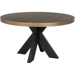 Richmond Eettafel Bloomville PU-Leer Ø140cm