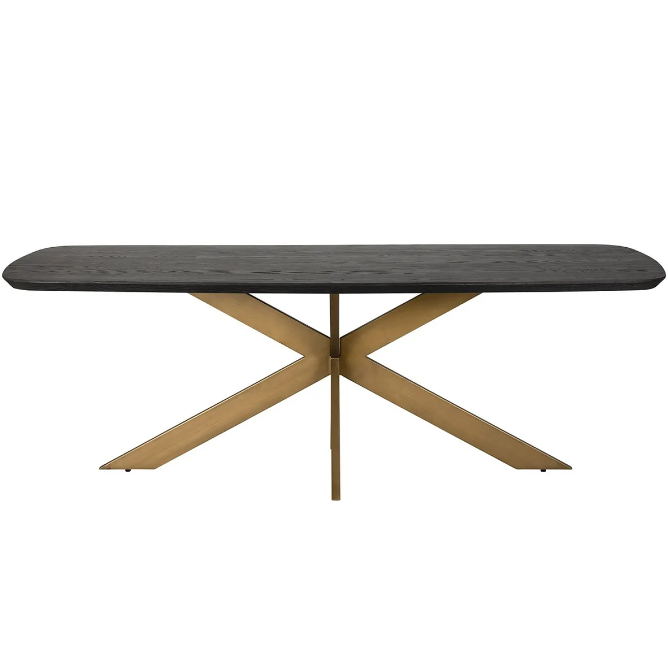 Richmond Eettafel Cambon 235cm Deens Ovaal Dark Coffee