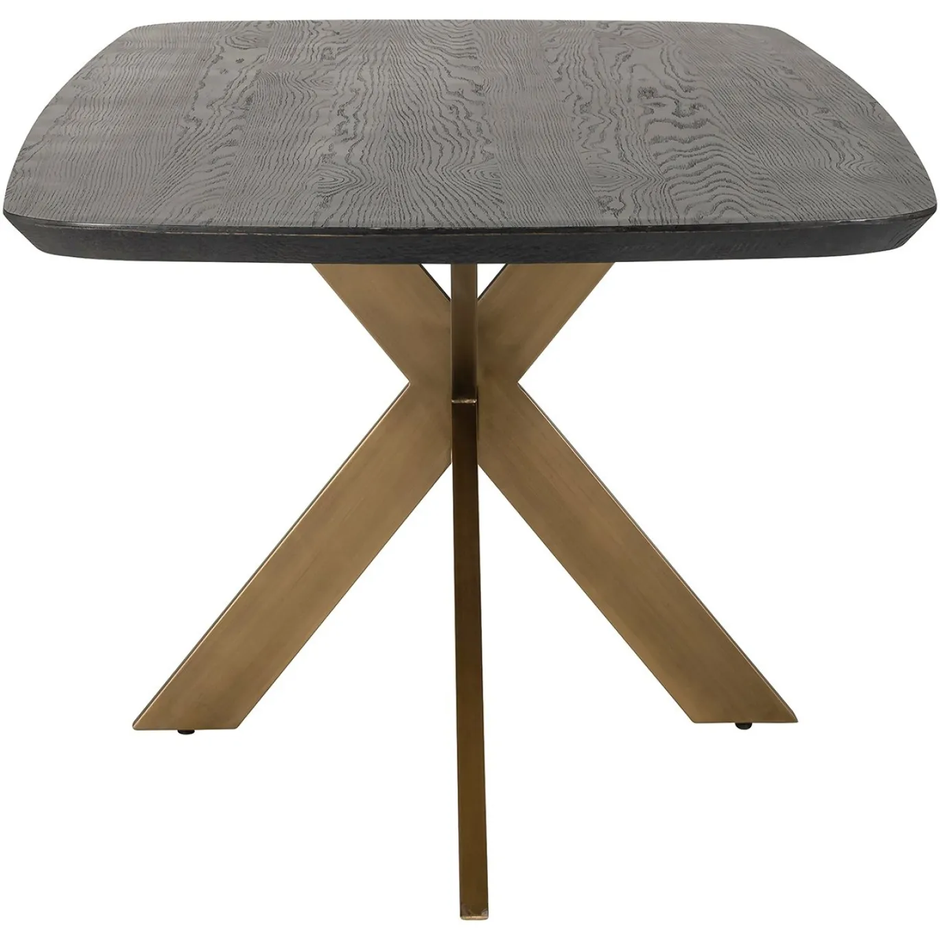 Richmond Eettafel Cambon 235cm Deens Ovaal Dark Coffee
