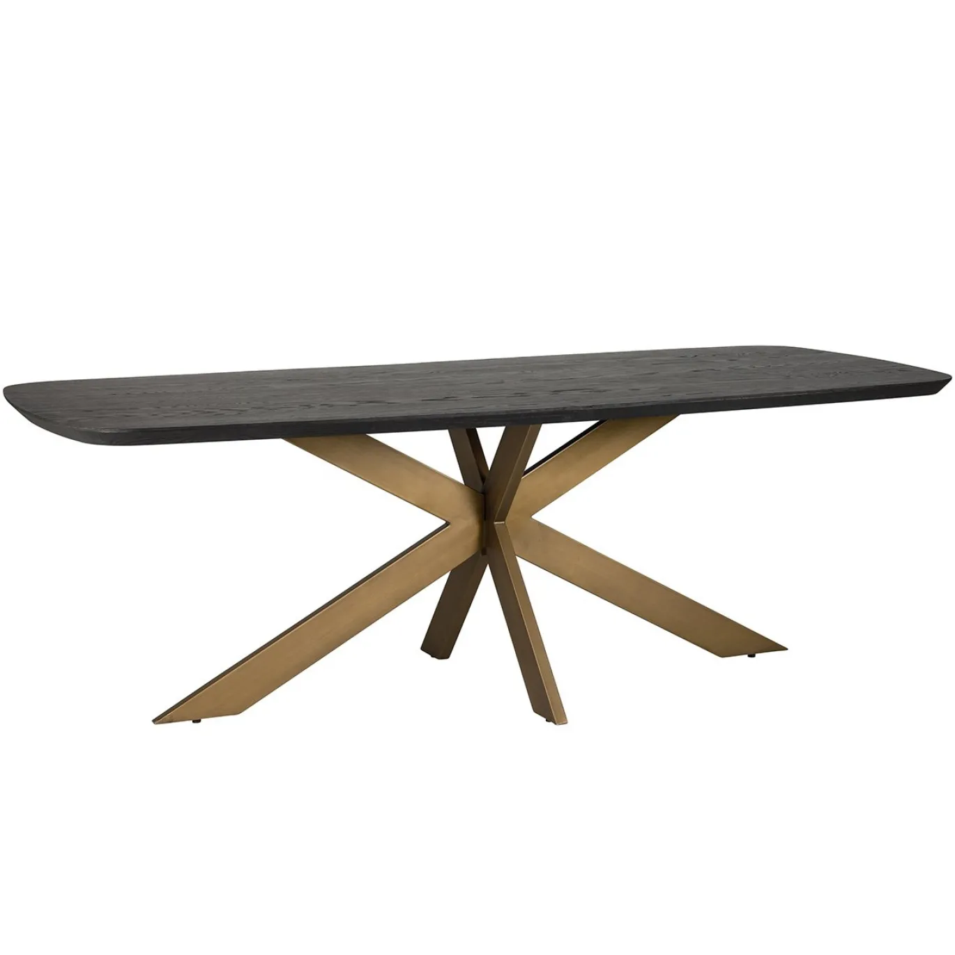 Richmond Eettafel Cambon 235cm Deens Ovaal Dark Coffee