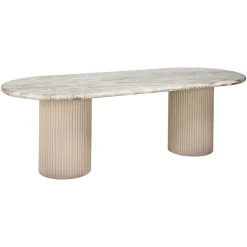 Richmond Eettafel Coronel Marmer Beige 240cm