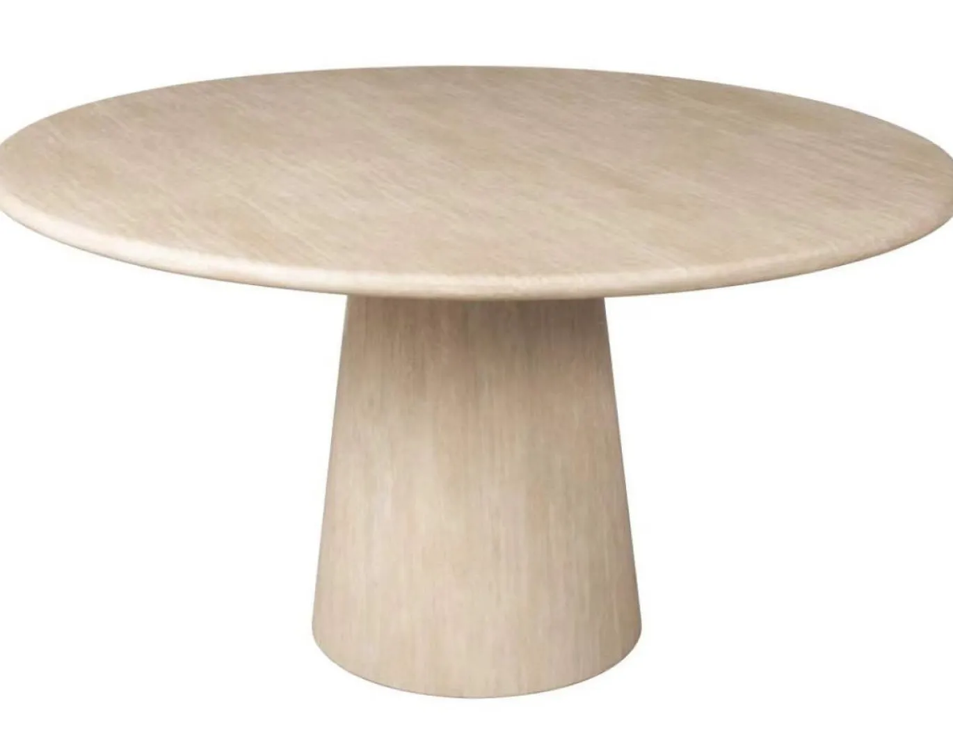 Richmond Eettafel Fictus Faux Travertin Beige Ø140cm