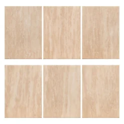 Richmond Eettafel Fictus Faux Travertin Beige Ø140cm