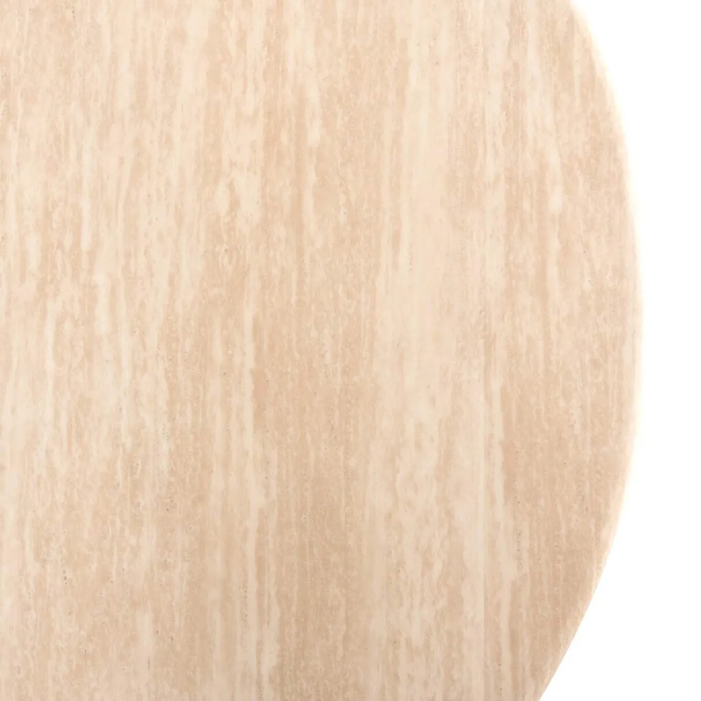 Richmond Eettafel Fictus Faux Travertin Beige Ø140cm
