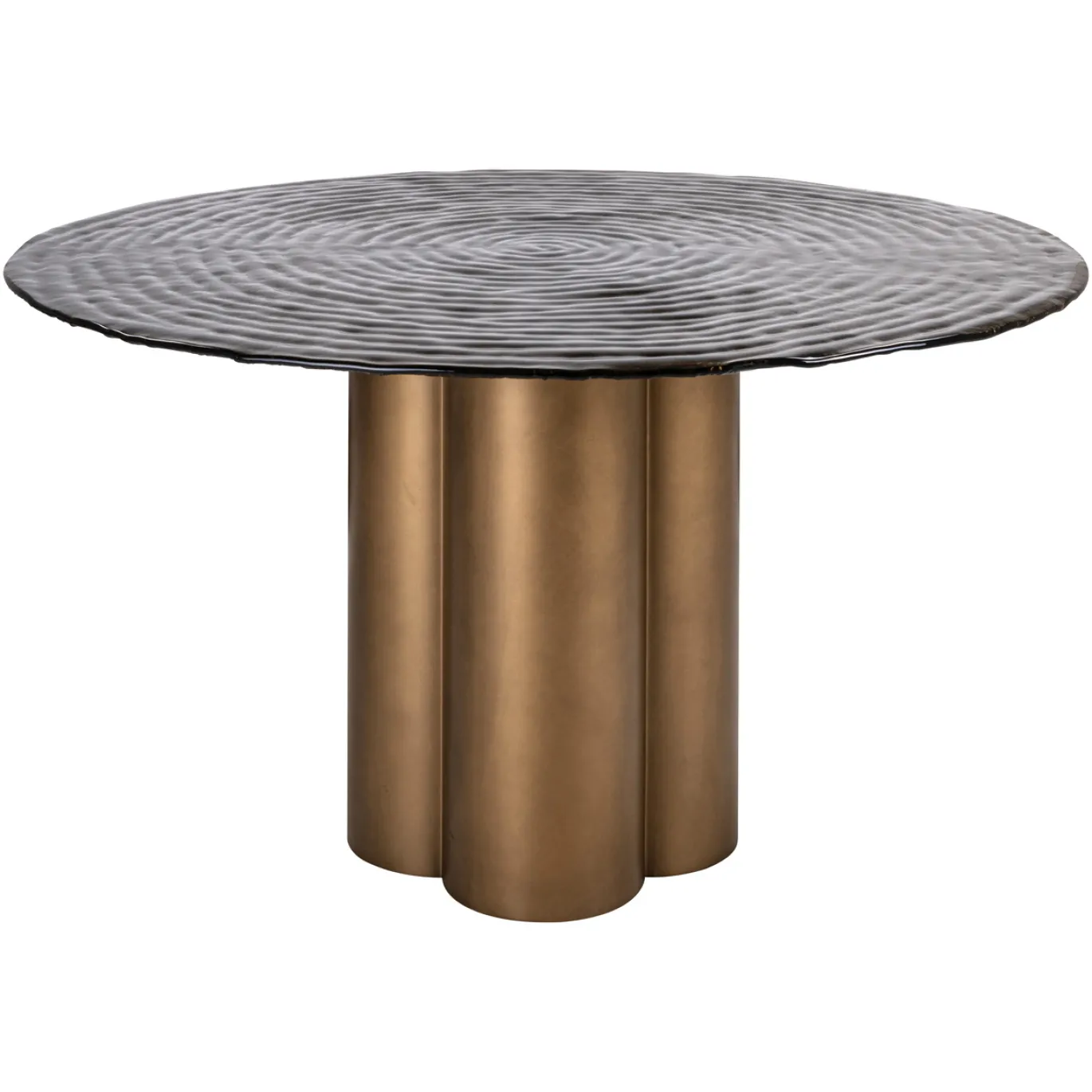 Richmond Eettafel Glastonburry Goud Antique Ø135cm