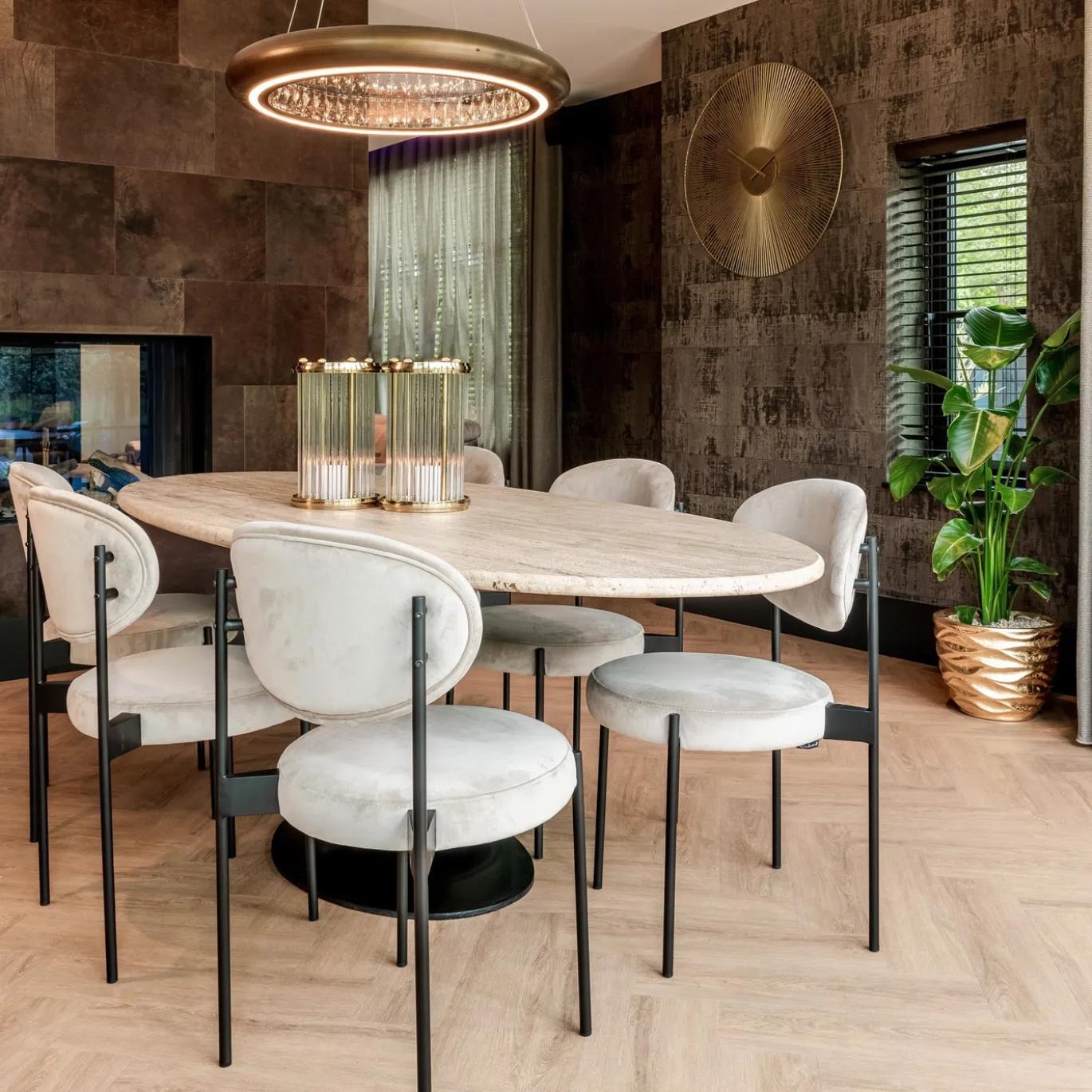 Richmond Eettafel Hampton Ovaal 230cm