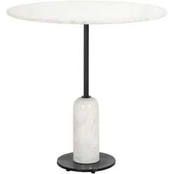 Richmond Eettafel Jagger Marmer Wit Ø76cm