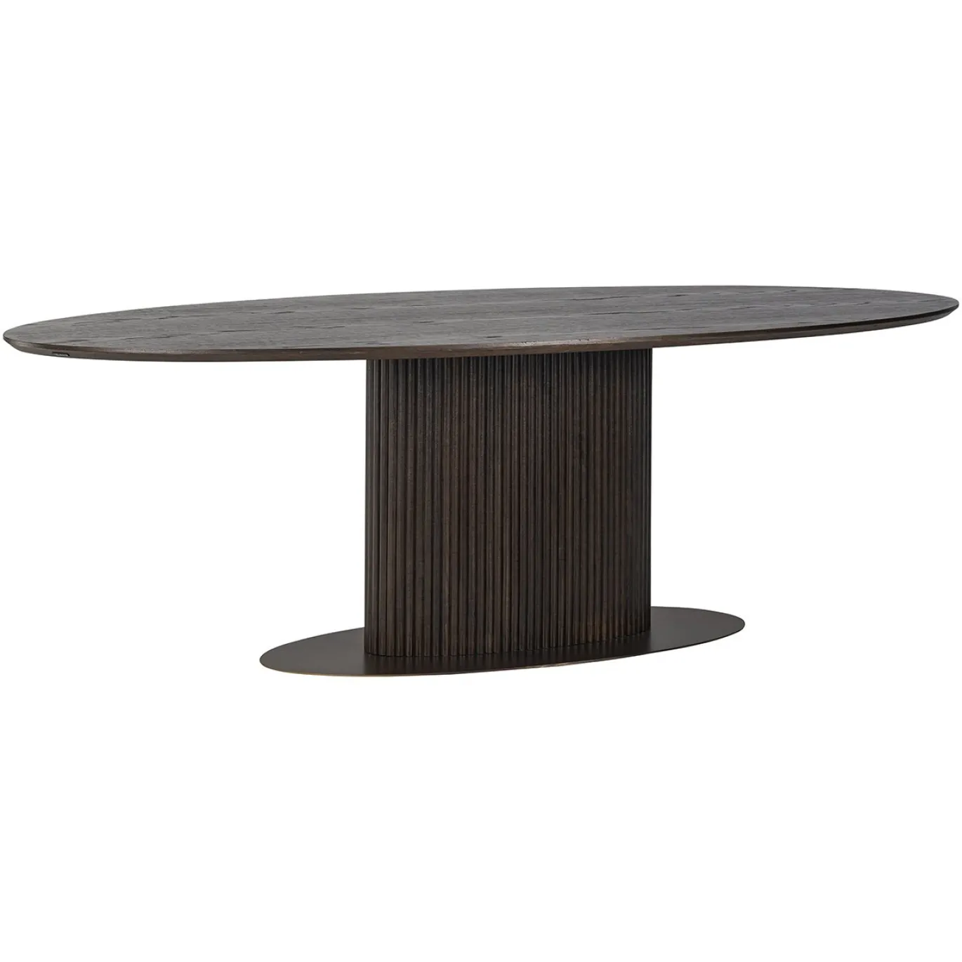 Richmond Eettafel Luxor Ovaal 235cm Bruin