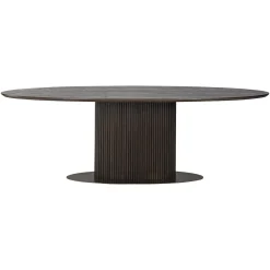Richmond Eettafel Luxor Ovaal 235cm Bruin