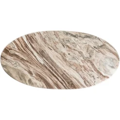 Richmond Eettafel Rasford Donkerbruin Ovaal 200cm