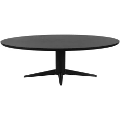 Richmond Eettafel Rayford Zwart Ovaal 230cm