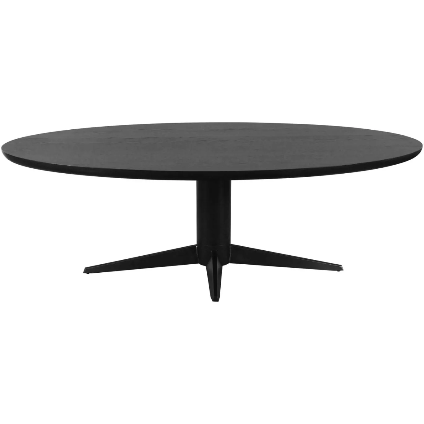 Richmond Eettafel Rayford Zwart Ovaal 230cm