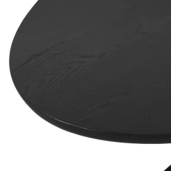 Richmond Eettafel Rayford Zwart Ovaal 230cm