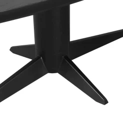 Richmond Eettafel Rayford Zwart Ovaal 230cm