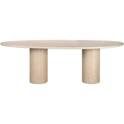 Richmond Eettafel Renaissance Organisch Italiaans Travertin 240cm