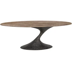 Richmond Eettafel Russo Travertin Ovaal 235cm Tulppoot