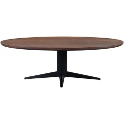 Richmond Eettafel Stafford Donkerbruin Ovaal 230cm