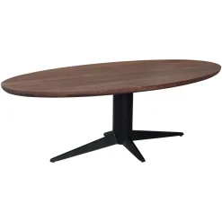 Richmond Eettafel Stafford Donkerbruin Ovaal 230cm